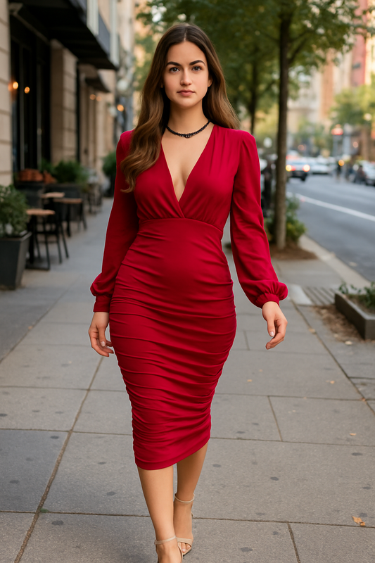 Victoria Red dress
