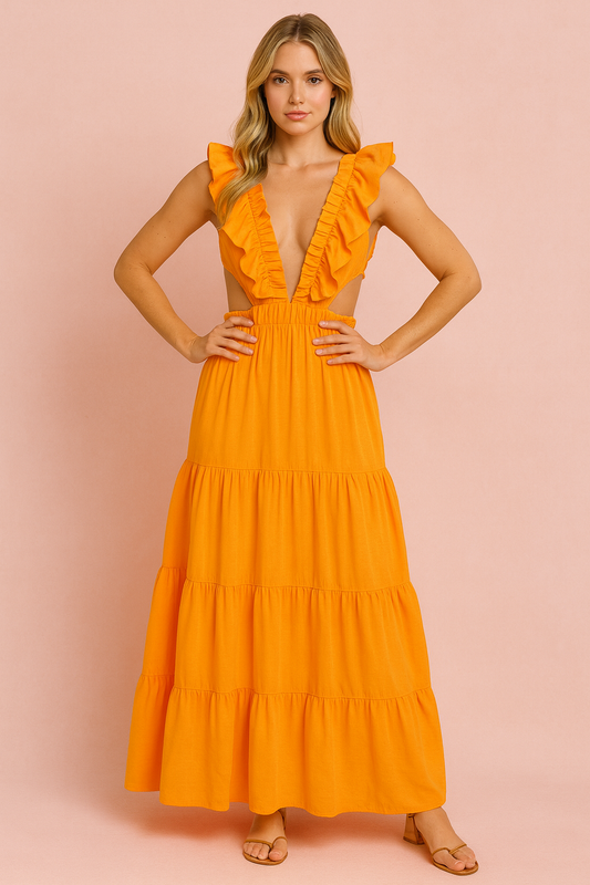 Mila Orange dress