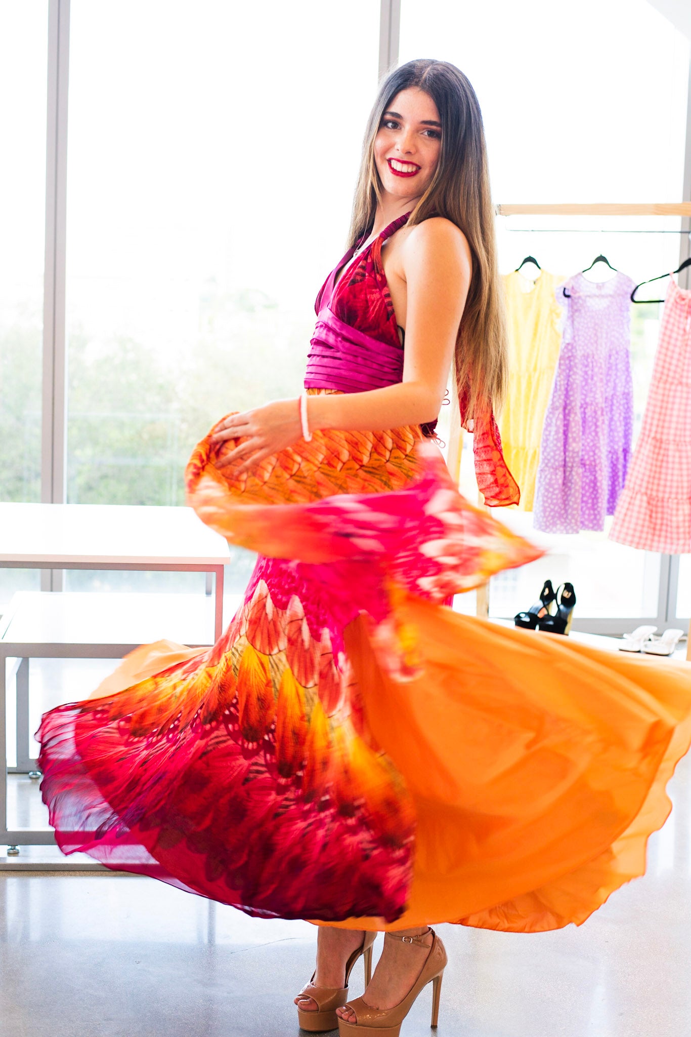 Marly Beautiful Couture red dress