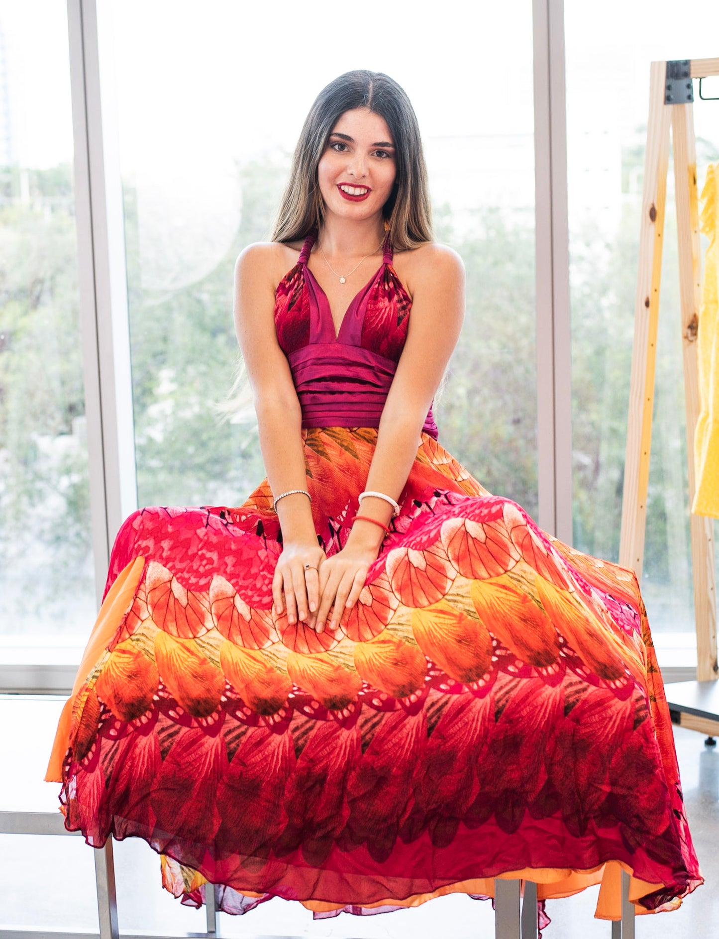 Marly Beautiful Couture red dress