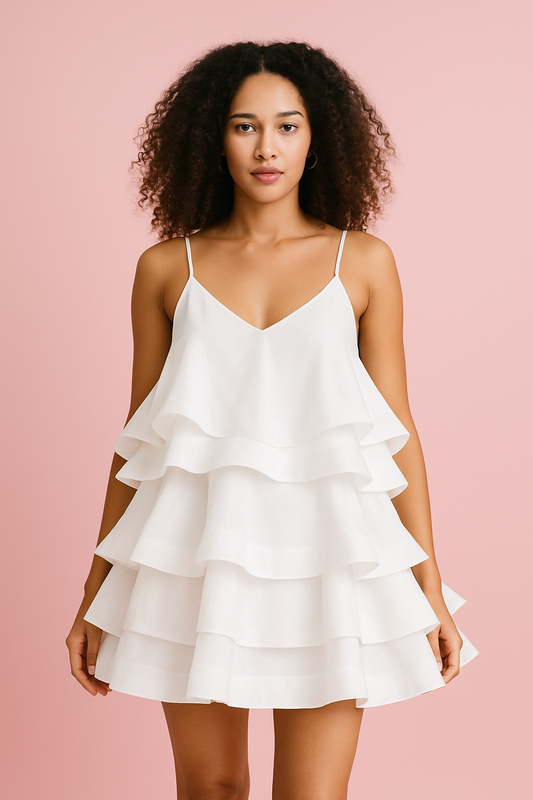 Colette white Couture Dress