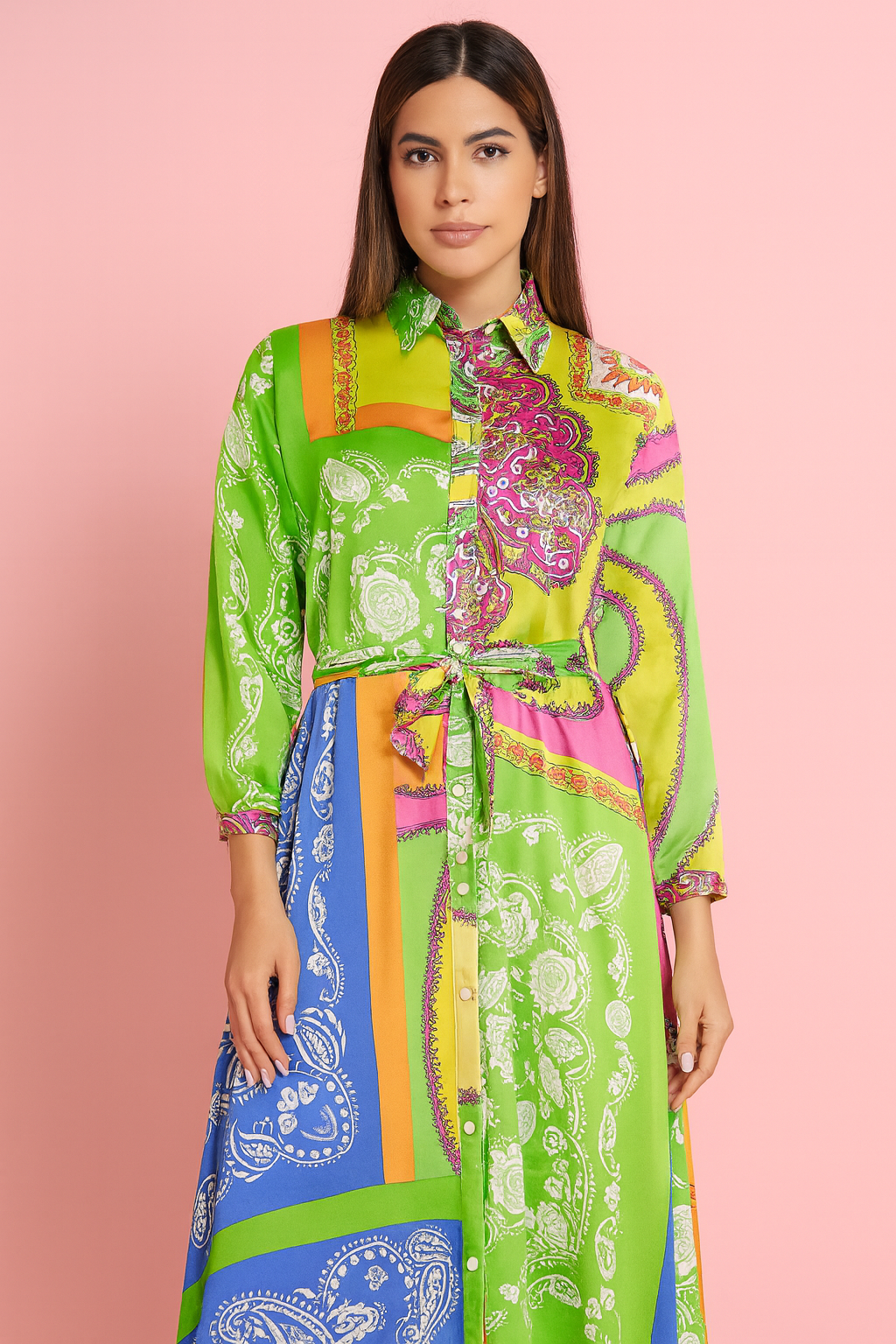 Clover Shirt Dress
