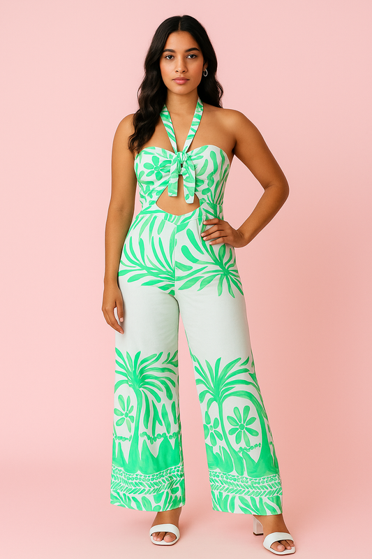 Mirella Jumpsuit in green