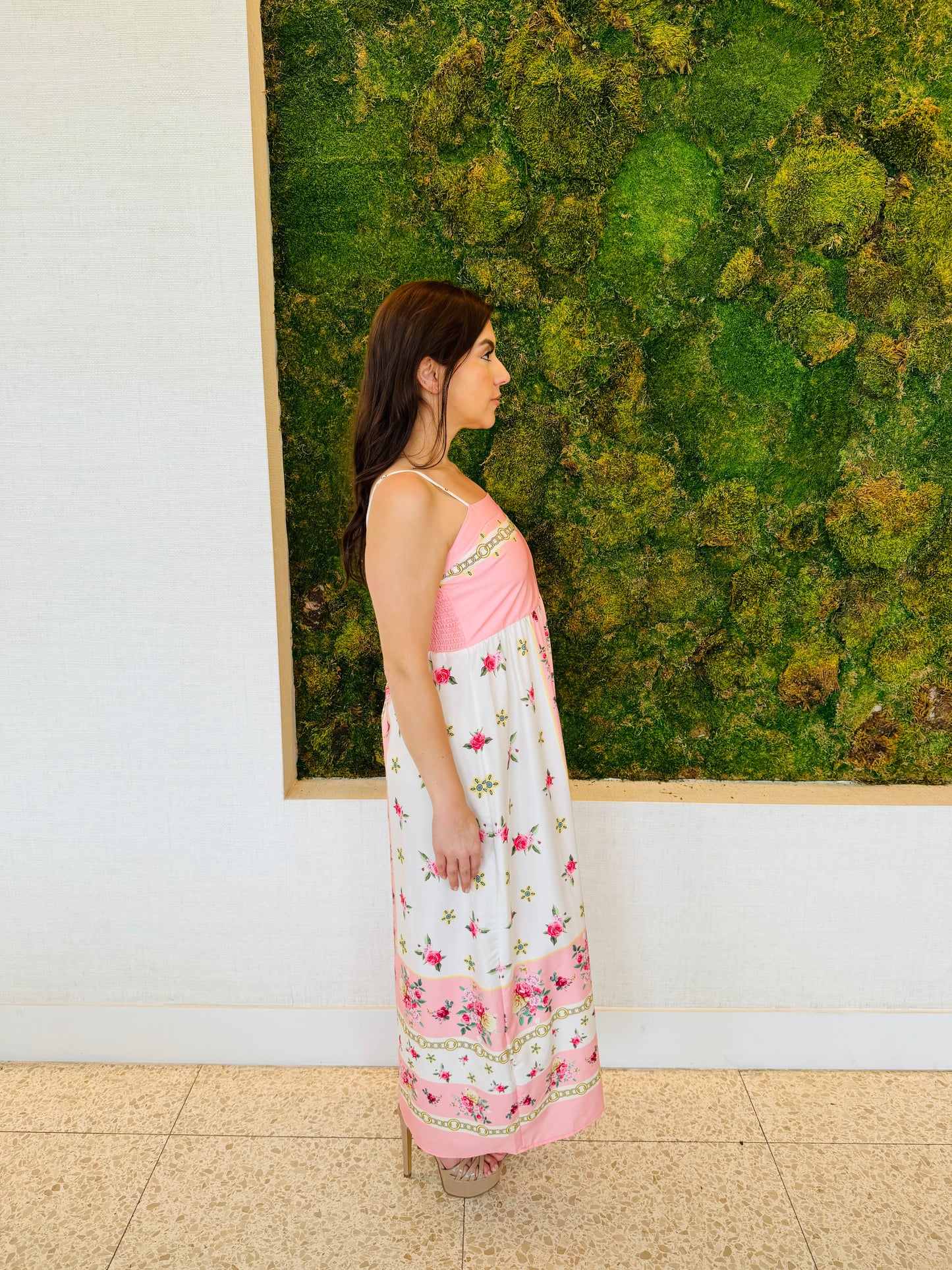 Francis floral maxi dress