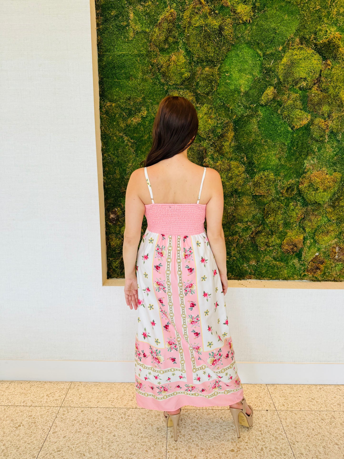 Francis floral maxi dress