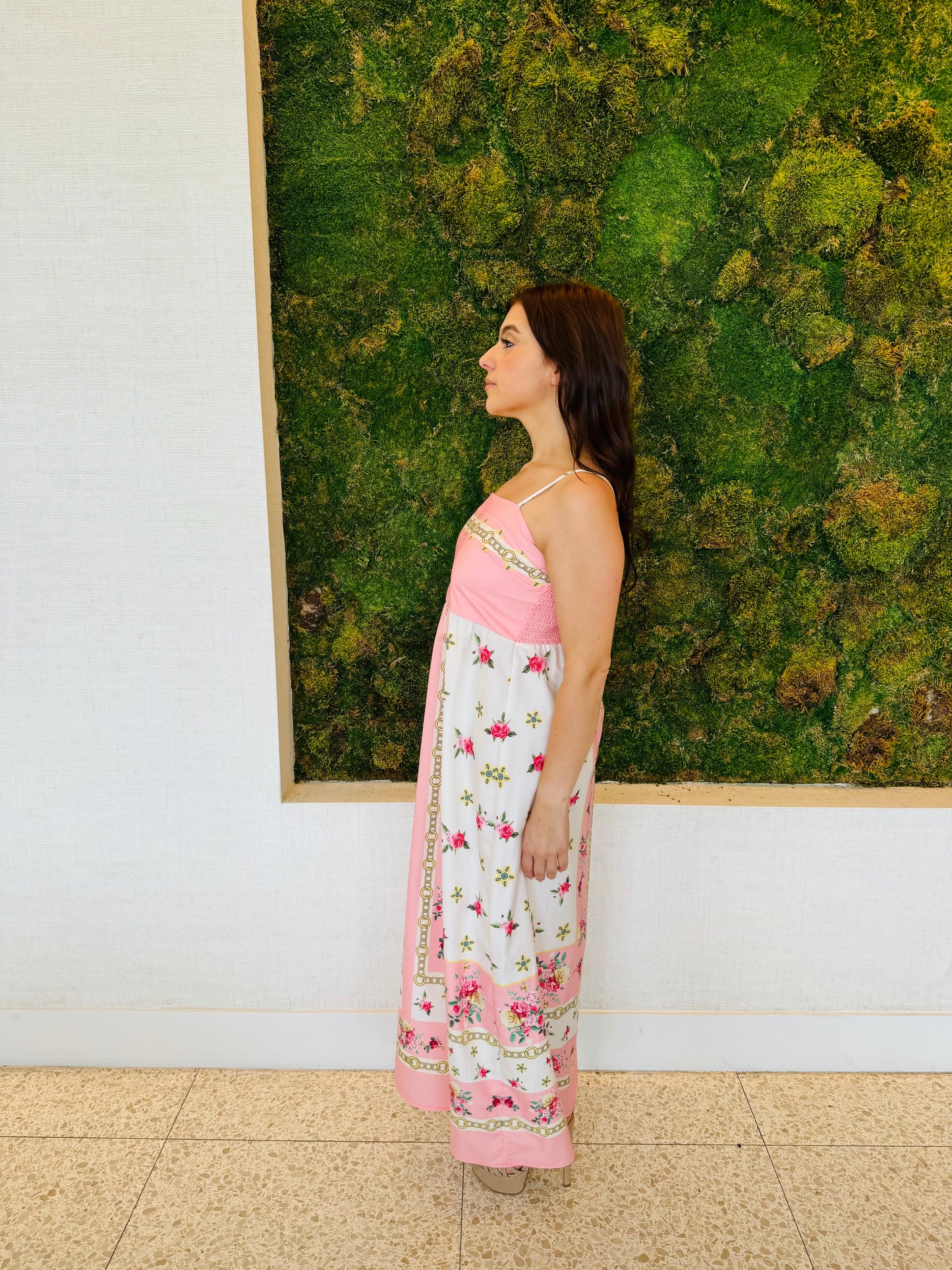 Francis floral maxi dress