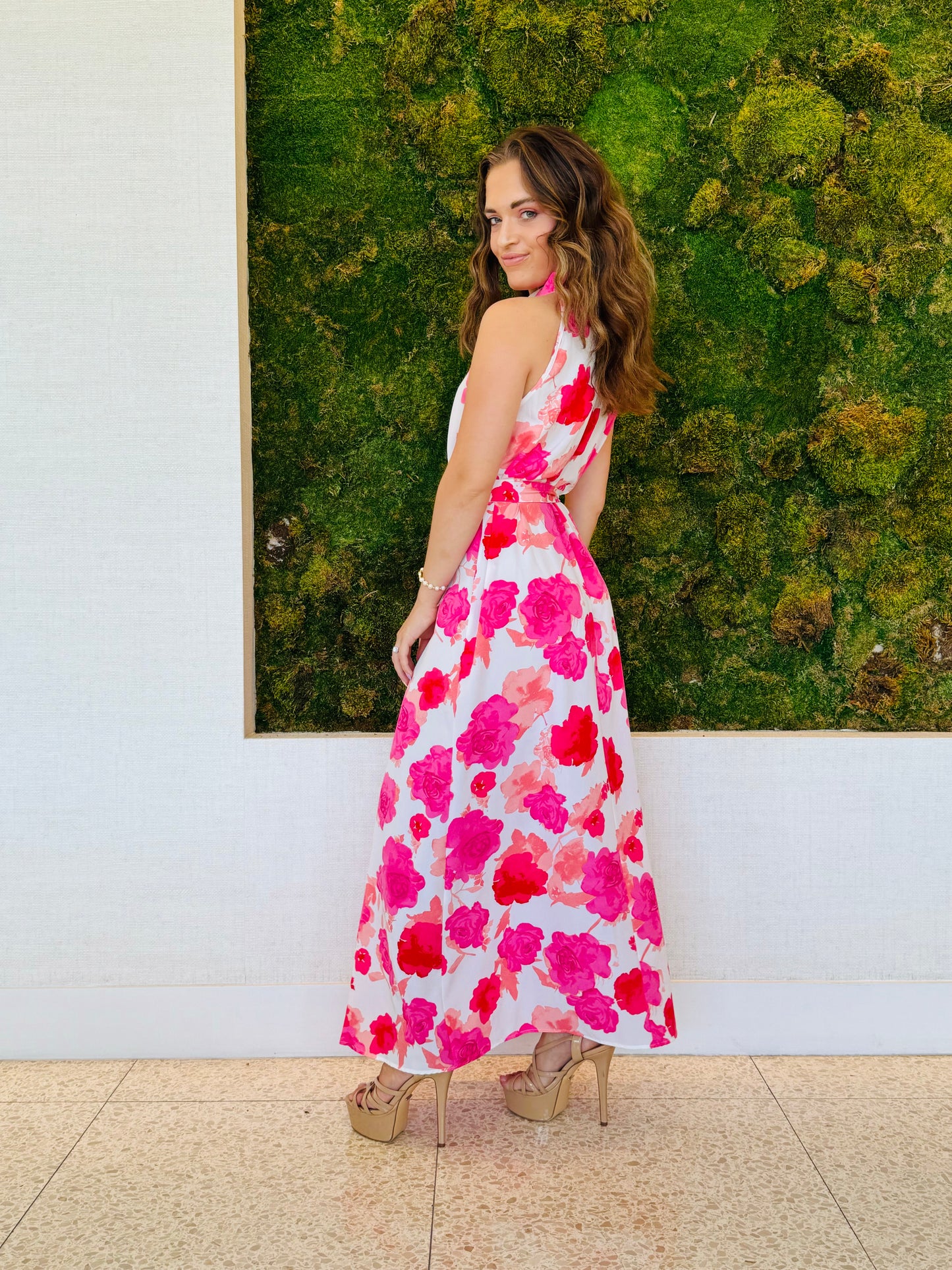 Madisson floral maxi dress