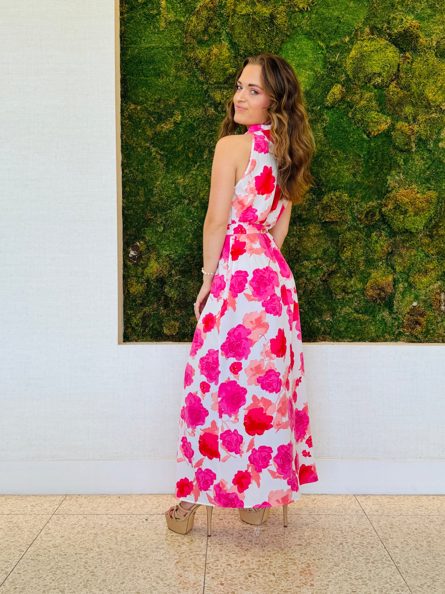 Madisson floral maxi dress