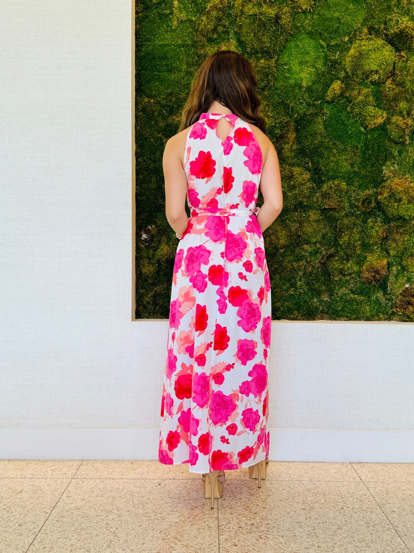 Madisson floral maxi dress