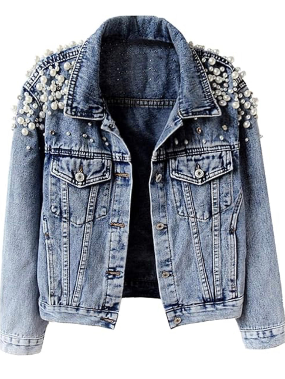 Cheryl Jean Jacket in blue denim