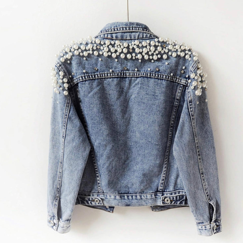 Cheryl Jean Jacket in blue denim