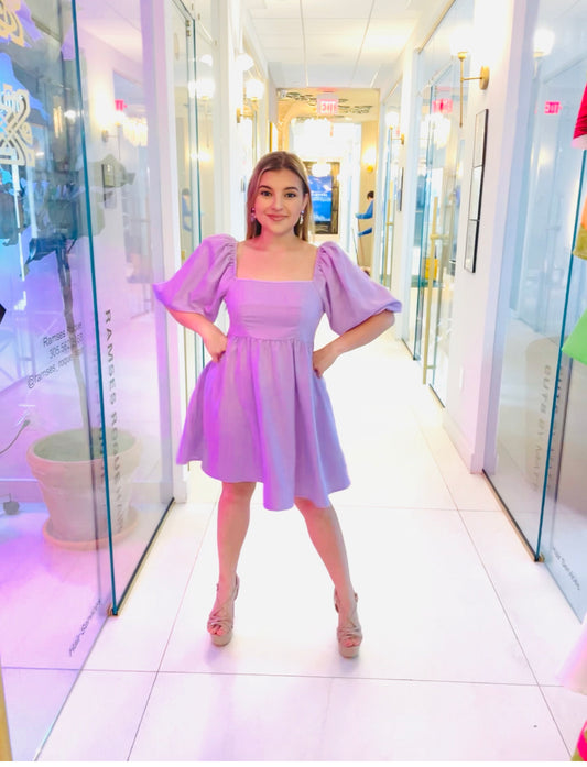 Amy Lavender dress