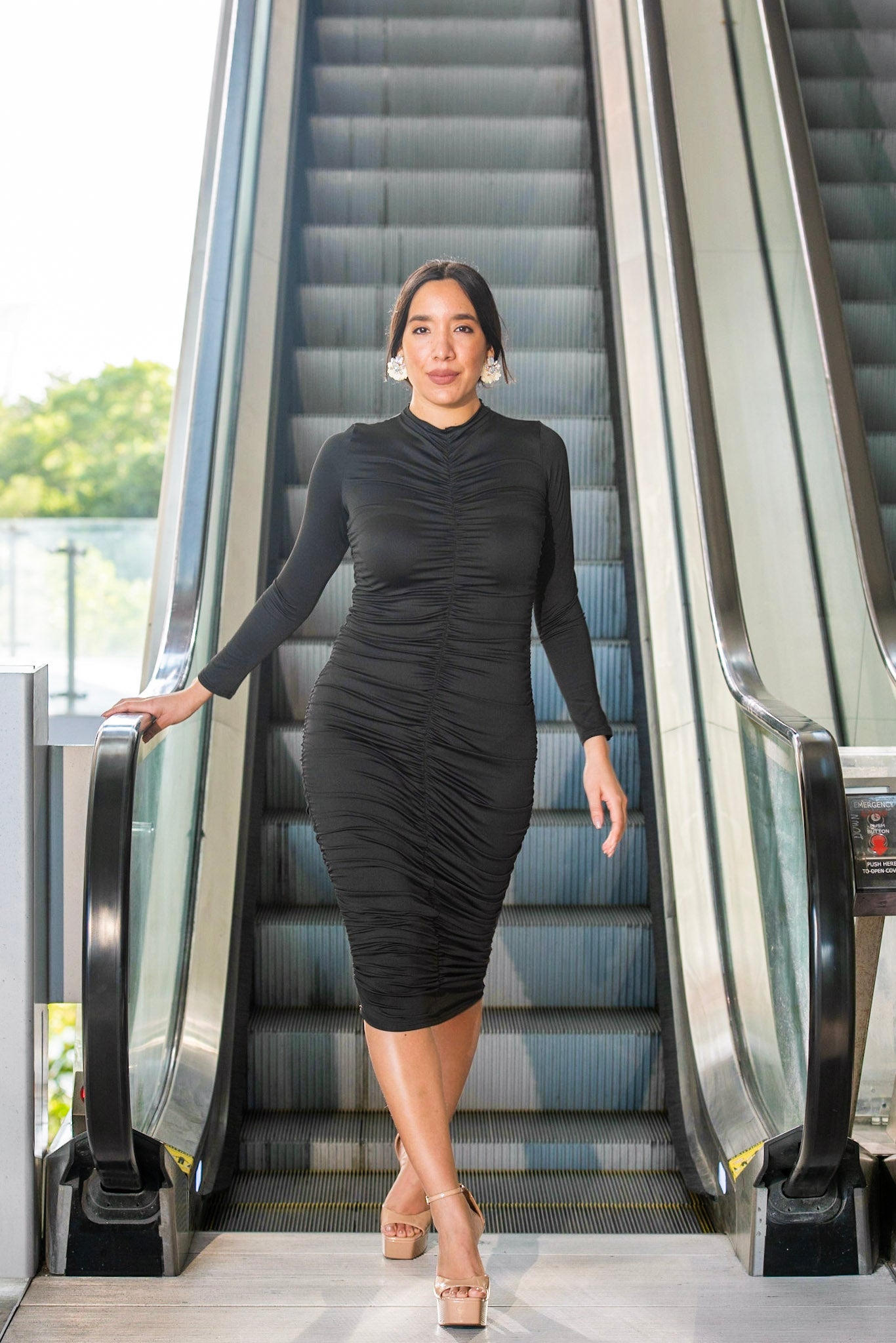 Emily Black Maxi Dress