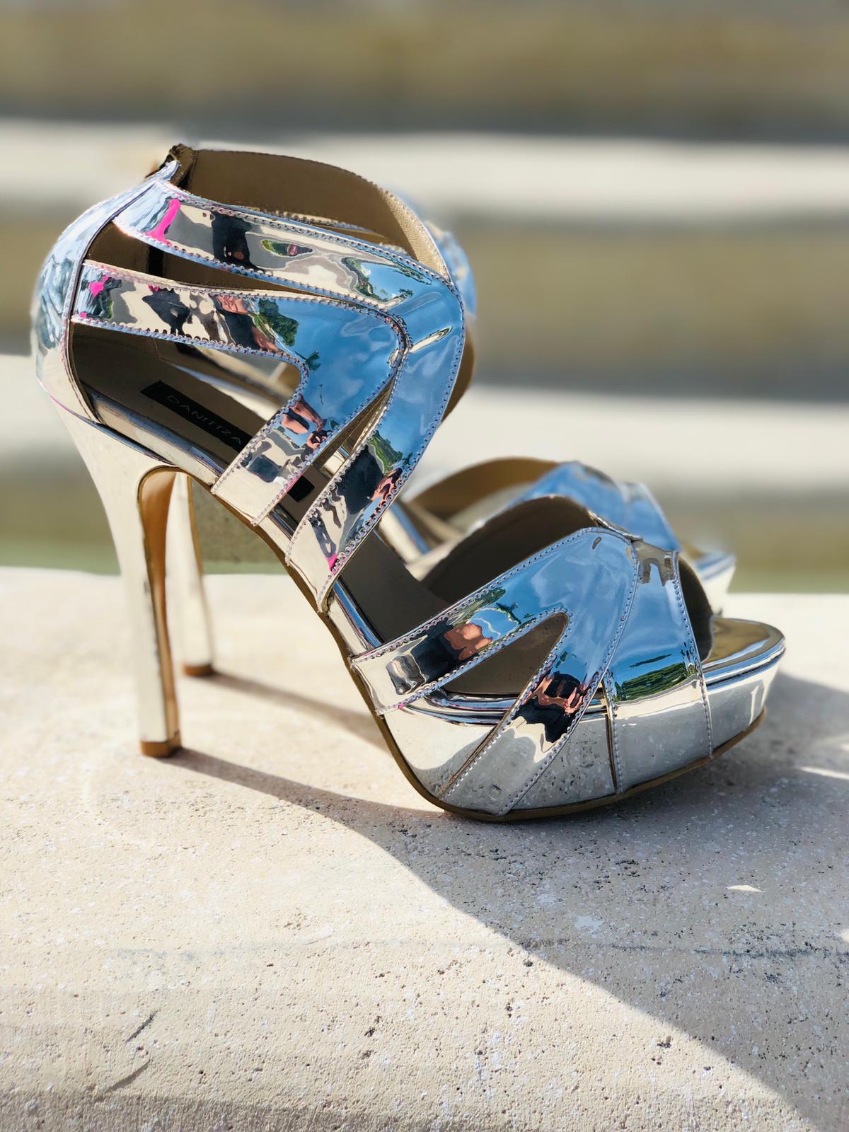 Samantha silver shoes