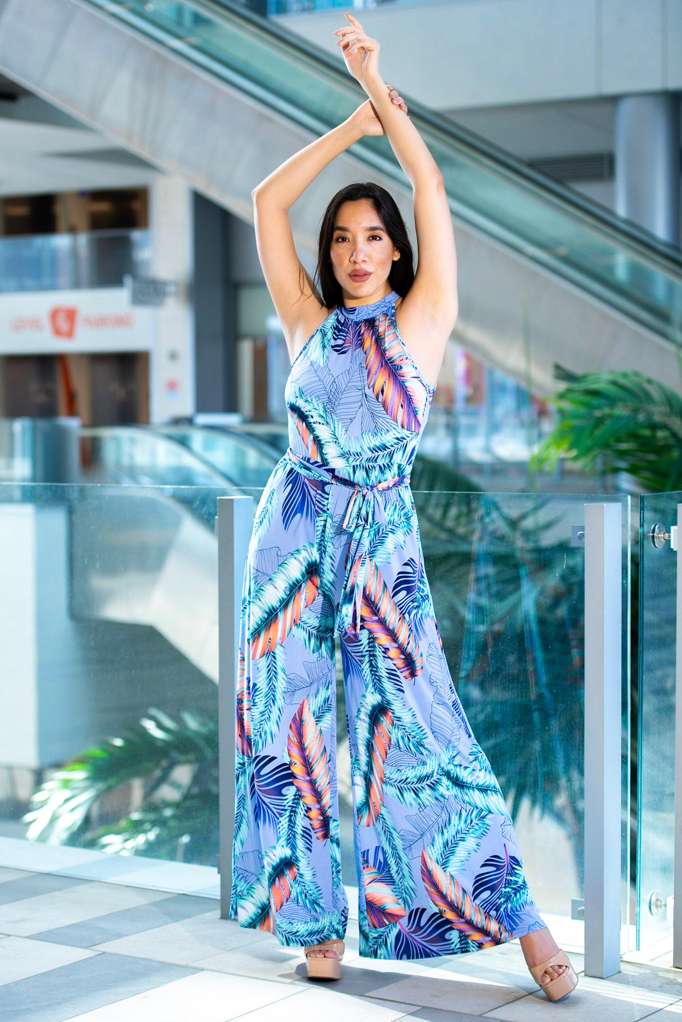 Madeline Periwinkle Jumpsuit