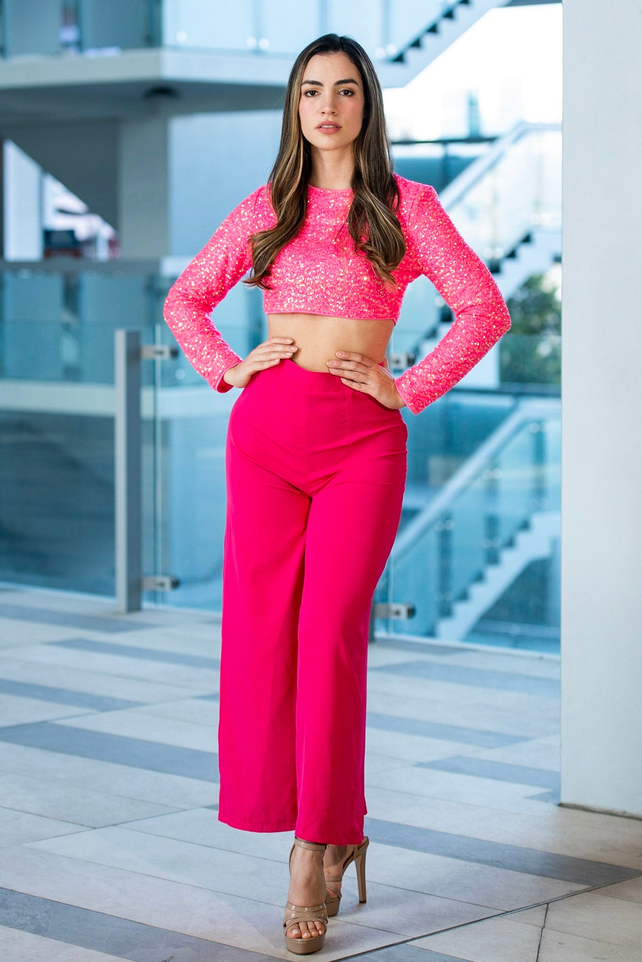 Veronica Pants in pink