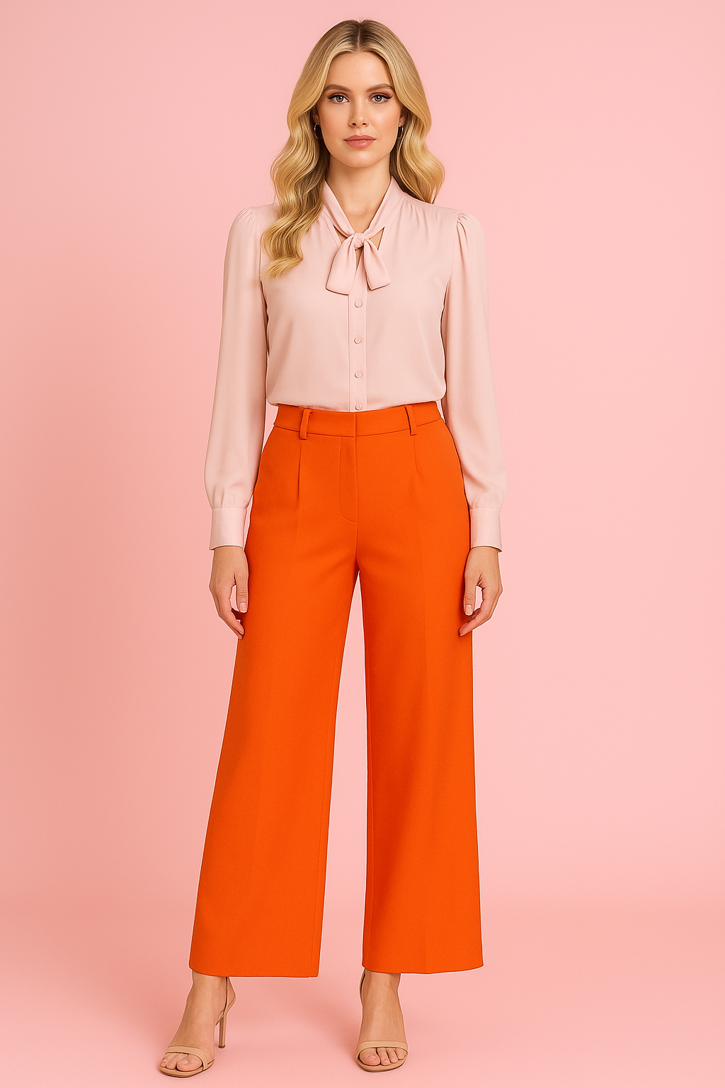 Deborah orange pants