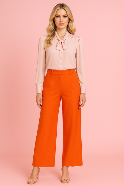 Deborah orange pants