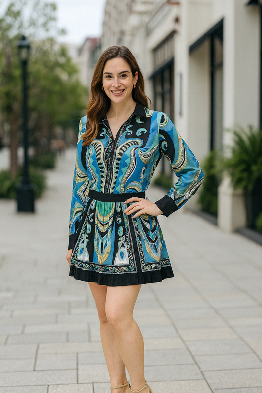 Eleanor Skirt print