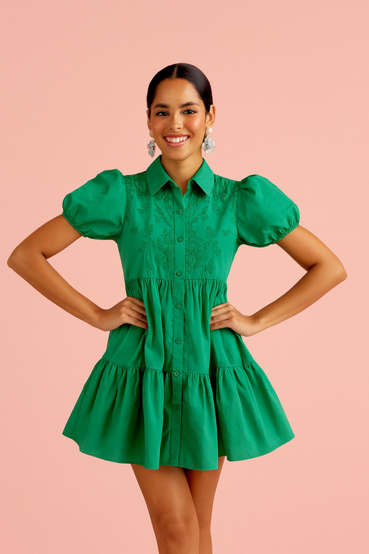 Karina Green Dress