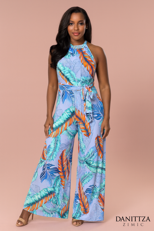 Madeline Periwinkle Jumpsuit