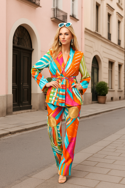 Louise Art Deco Pants