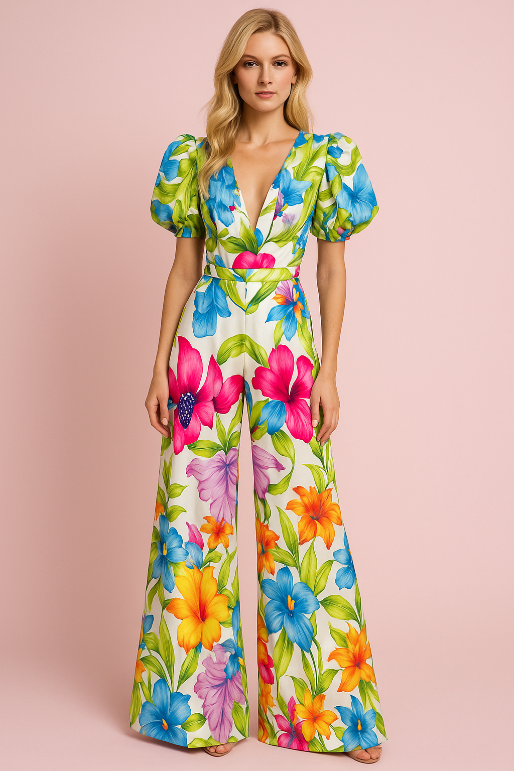 Dinah floral jumpsuit