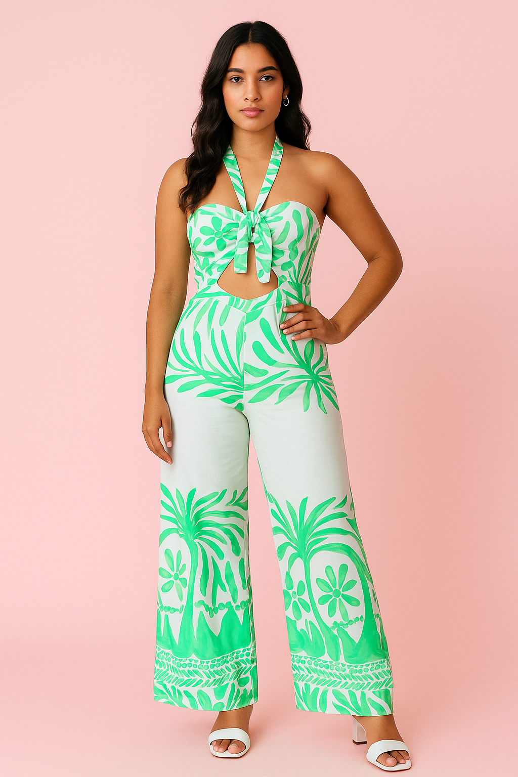 Mirella Jumpsuit in green