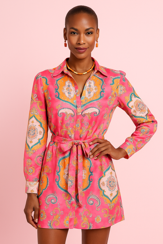 Miriam shirt dress