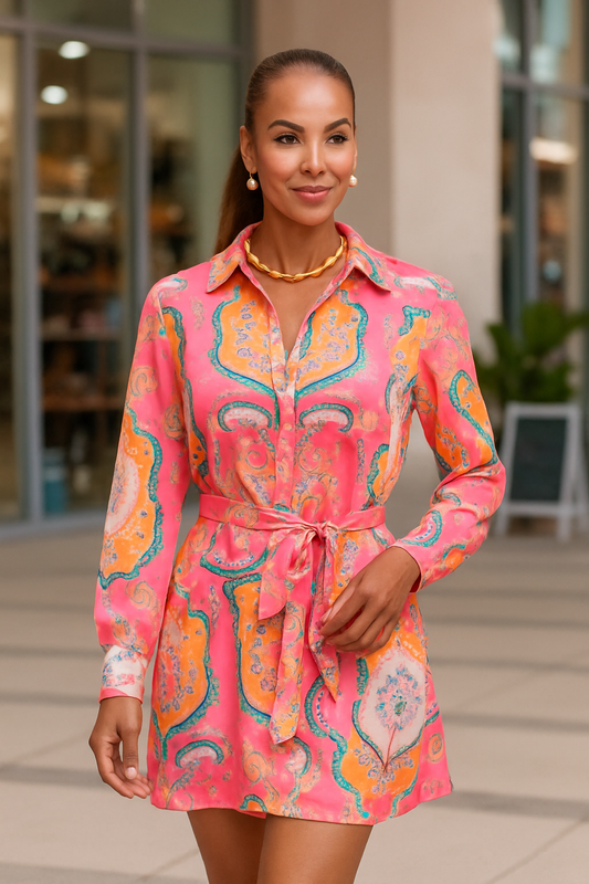Miriam shirt dress