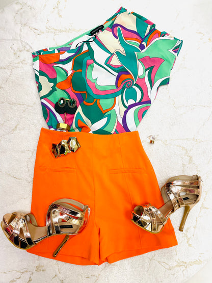 Maritza Orange shorts