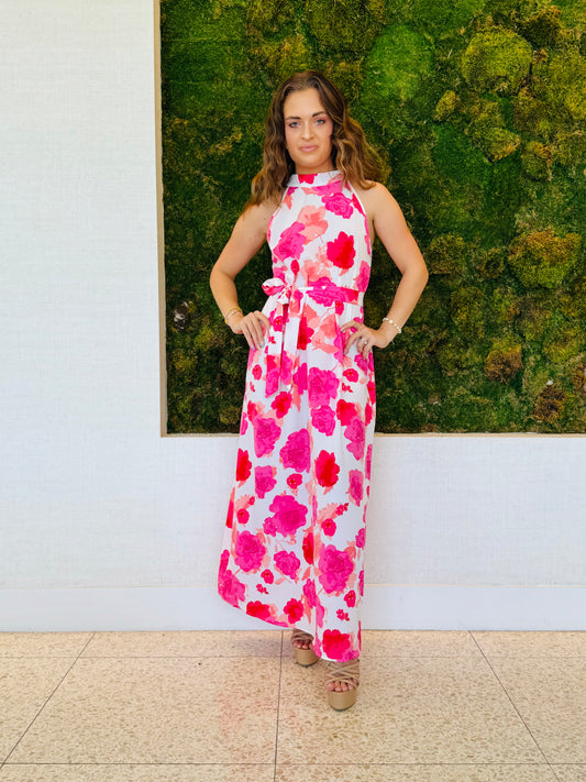 Madisson floral maxi dress