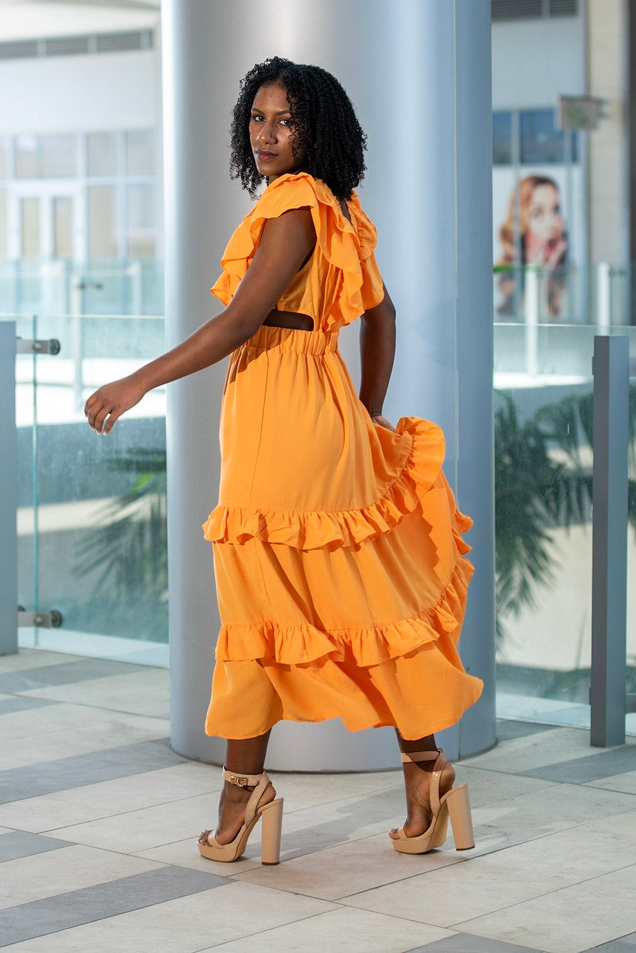 Mila Orange dress